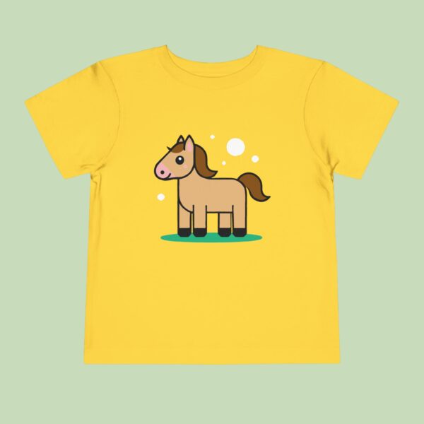 Horse Toddler Tee - Adorable Short Sleeve Shirt for Kids - Image 6