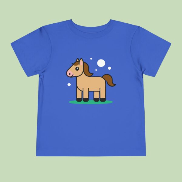 Horse Toddler Tee - Adorable Short Sleeve Shirt for Kids