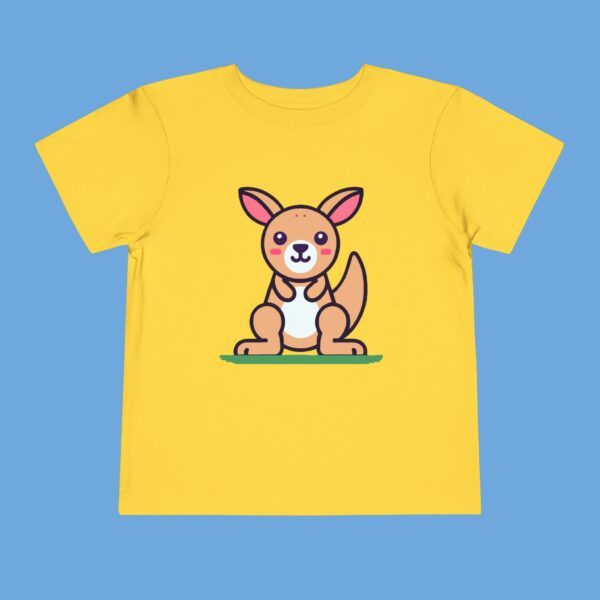 Hop Along Kangaroo Toddler Tee - Energetic Short Sleeve Shirt for Kids - Image 5