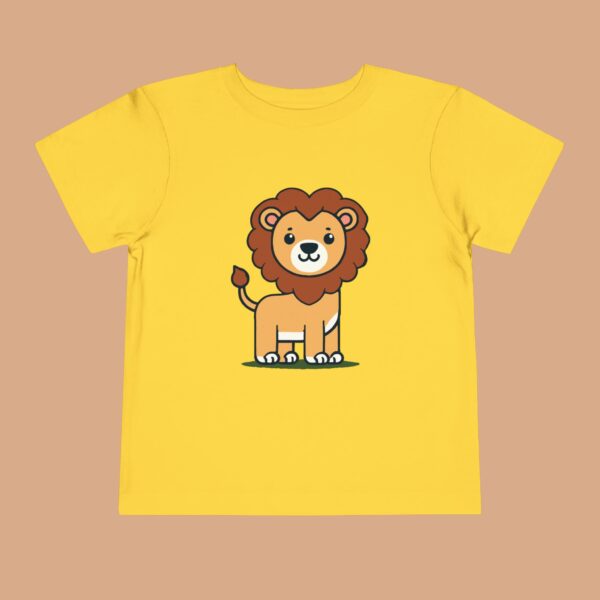 Majestic Lion Toddler Tee - Roaring Short Sleeve Shirt for Kids - Image 5