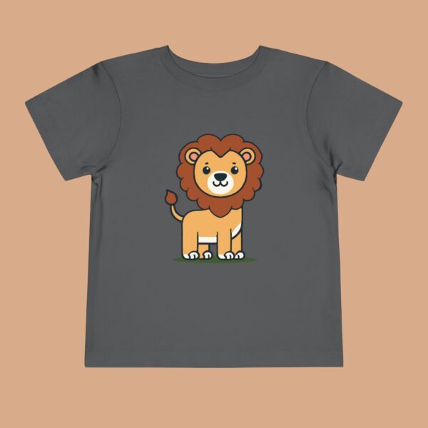Majestic Lion Toddler Tee - Roaring Short Sleeve Shirt for Kids - Image 2