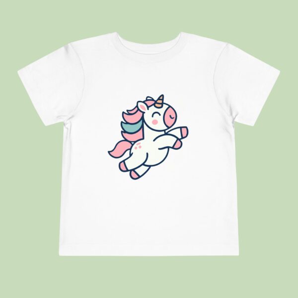 Magical Unicorn Toddler Tee - Enchanting Short Sleeve Shirt for Kids - Image 3