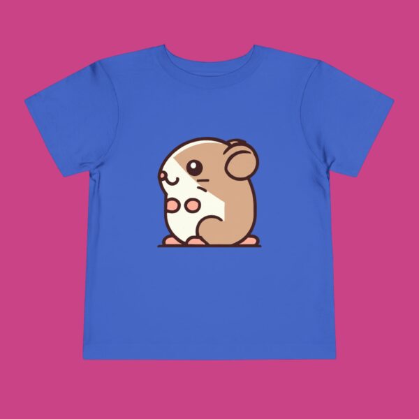 Happy Hamster Toddler Tee - Joyful Short Sleeve Shirt for Kids - Image 6