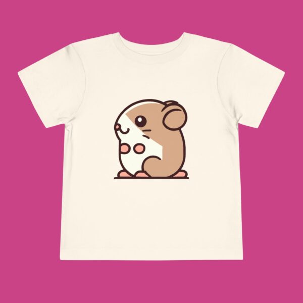 Happy Hamster Toddler Tee - Joyful Short Sleeve Shirt for Kids