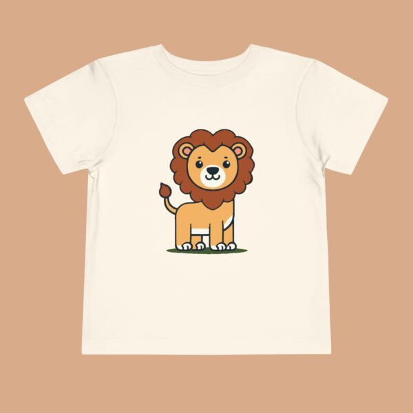 Majestic Lion Toddler Tee - Roaring Short Sleeve Shirt for Kids
