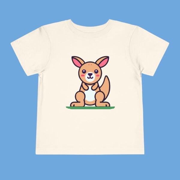 Hop Along Kangaroo Toddler Tee - Energetic Short Sleeve Shirt for Kids - Image 4