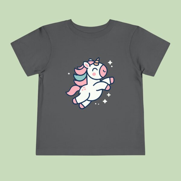Magical Unicorn Toddler Tee - Enchanting Short Sleeve Shirt for Kids - Image 2